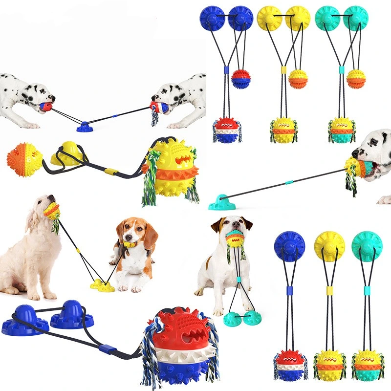 Pet Supplies Rraining Rubber Ball Dog Grinding Teeth Ball Dog Toy