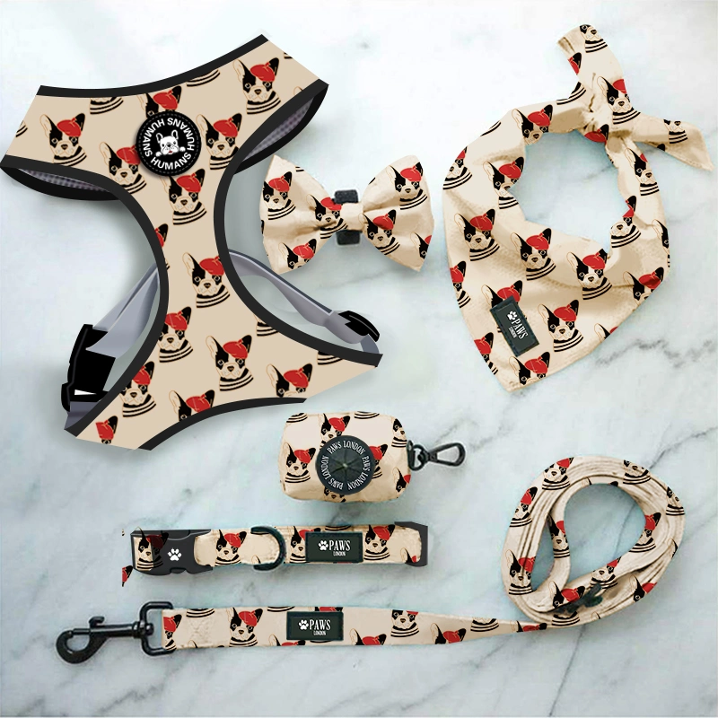 Adjustable Sublimation Dog Harness Breathable Eco Friendly Dog Walking Pet Supplies