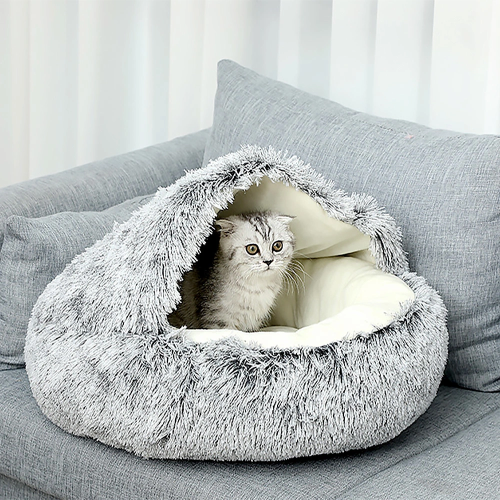 Pet Supplies Product Washable Reusable Cat Sleeping Half-Surrounded Kennel Dog Beds