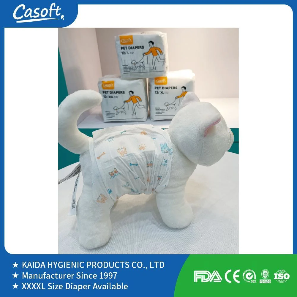 Casoft Best Price High Quality Pet Diaper Dog Diapers Pet Supply FDA CE ISO13485 ISO9001 in Brazil UK Market