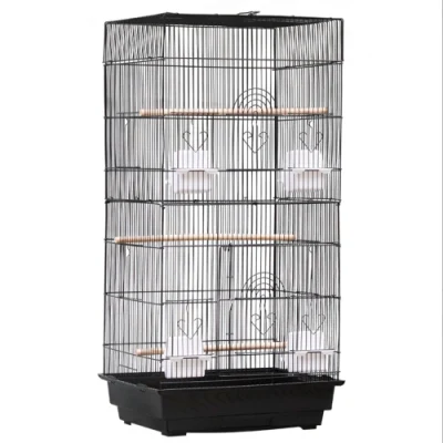 New Large Parrot Bird Cage House Bird Supplies Use for Indoor Pet Metal Cockatiel Macaw Cockatoo Bird Crate Cage