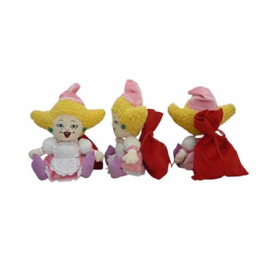 Wholesale Custom Red Fleece Soft Plush Gift Kids Stuffed Toys Child Green Animal Snake with Candy Bag for X-Mas 20cm Christmas Festival Bags