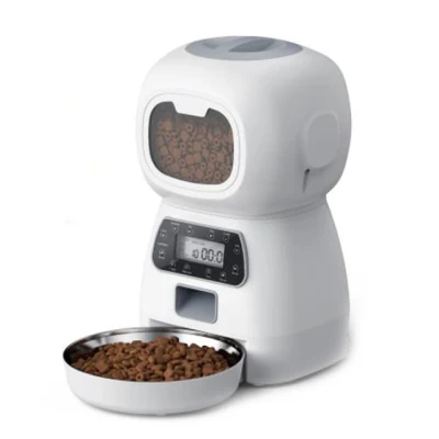 3.5L Automatic Pet Feeder Smart Food Dispenser for Cats Dogs Portion Controller Voice Programmable Timer Bowl Pet Supplies