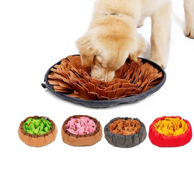 Dog Sniff Training Mat Smell Pad Food Slow Feeding Release Stress Pet Blanket Relieve Stress Nosework Interactive Toys Pet Toys